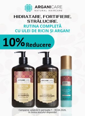 Arganicare 10% Reducere Aprilie