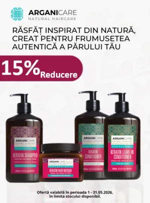 Arganicare 15% Reducere Mai