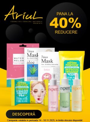 Ariul Pana La 40% Reducere Black Friday 2025
