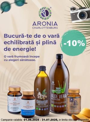Aronia 10% Reducere Iunie-Iulie