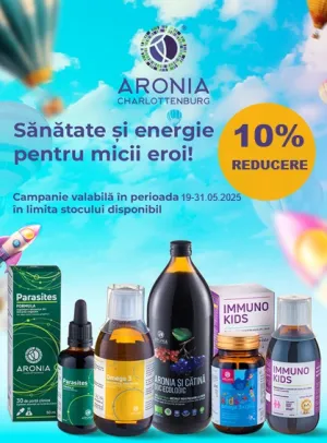 Aronia 10% Reducere Ziua Copilului