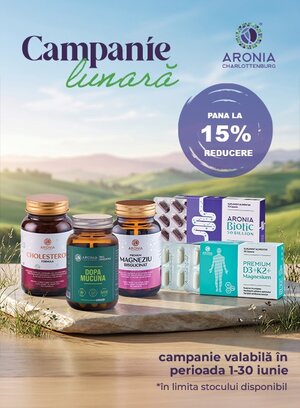 Aronia Pana la 15% Reducere Iunie