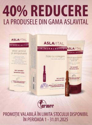 Aslavital 40% Reducere Ianuarie 