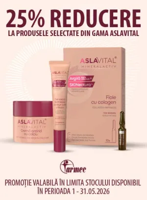 Aslavital Mineralactiv 25% Reducere Mai