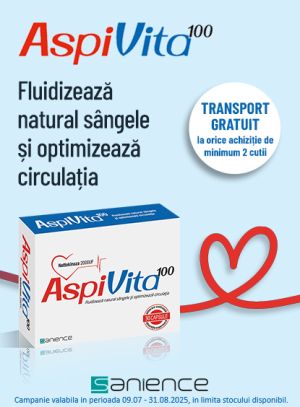 Aspivita Transport Gratuit Iulie-August