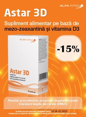 Astar 15% Reducere Februarie