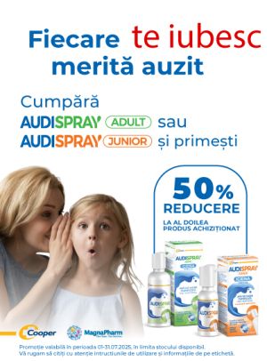 Audispray 1+50% Reducere la al 2-lea Iulie