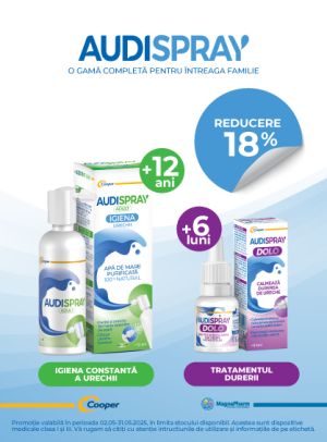 AUDISPRAY 18% Reducere Mai