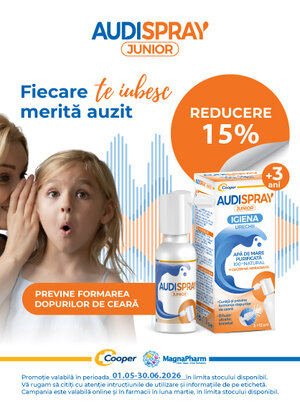 Audispray Junior 15% Reducere Mai-Iunie