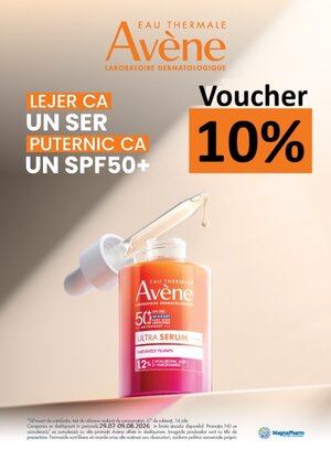 Avene 10% Voucher aplicat in cos APP