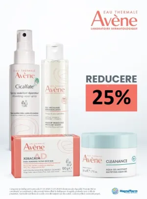 Avene 25% Reducere Mai