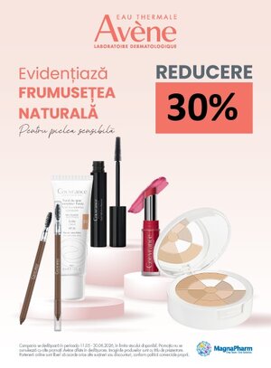 Avene 30% Reducere Mai-Iunie