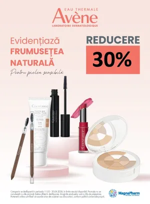 Avene 30% Reducere Mai-Iunie