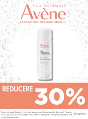 Avene 30% Reducere V-Day