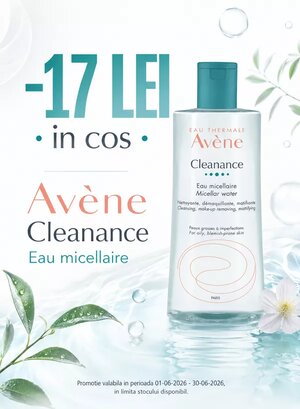 Avene Cicalfate 17 lei Voucher Iunie