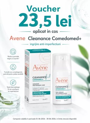 Avene Cleanance 23.5 lei Voucher Iunie