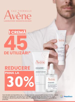 Avene Pana la 30% Reducere Ianuarie