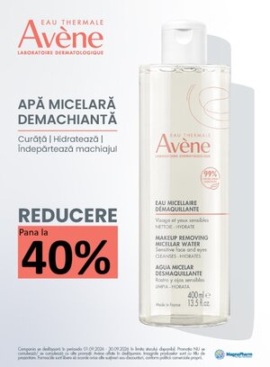 Avene Pana la 40% Reducere Septembrie