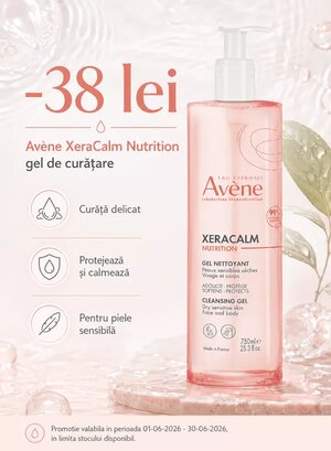 Avene Xeracalm 38 lei Voucher Iunie