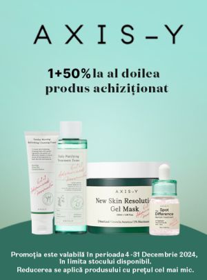 AXIS-Y 1+50% Reducere la al 2-lea Decembrie