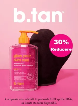 B.TAN 30% Reducere Aprilie