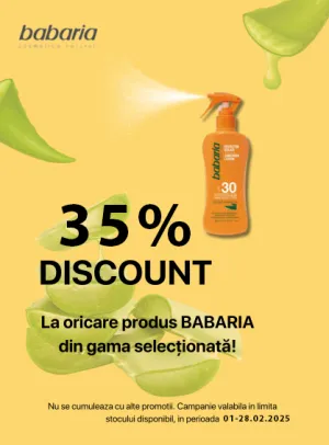 Babaria 35% Reducere Februarie