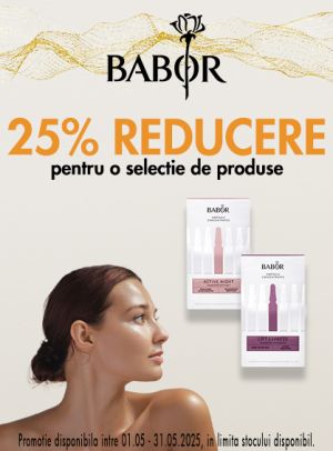 Babor 25% Reducere Mai
