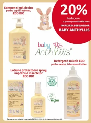 Baby Anthyylis 20% Reducere Mai