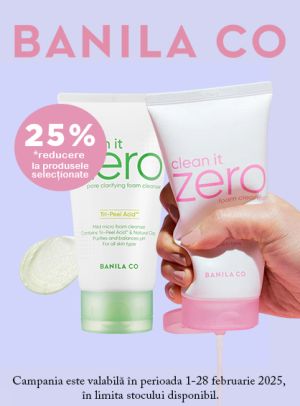 Banila CO 25% Reducere Februarie