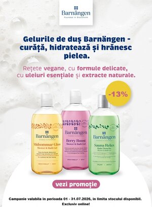 Barnangen 13% Reducere Iulie Exclusiv online