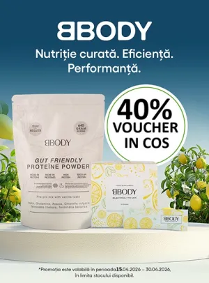Bbody 40% Voucher in cos Aprilie