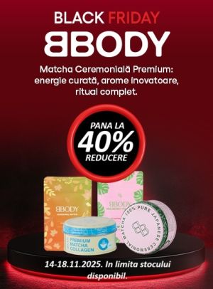 Bbody Pana la 40% Reducere Black Friday 2025