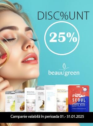 Beauugreen 25% Reducere Ianuarie