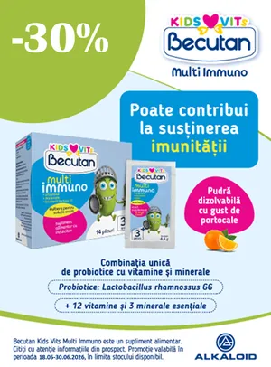 Becutan 30% Reducere Mai-Iunie