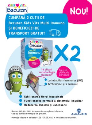 Becutan Transport Gratuit Aprilie-Iunie