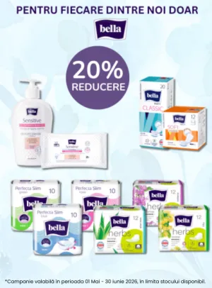 Bella 20% Reducere Mai-Iunie