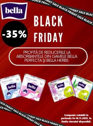 Bella 35% Reducere Black Friday 2025