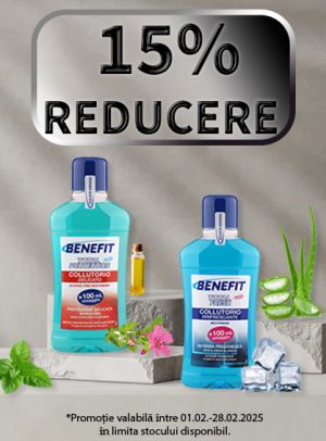 Benefit 15% Reducere Februarie 