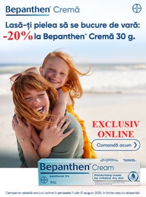 Bepanthen 20% Reducere Iulie-August
