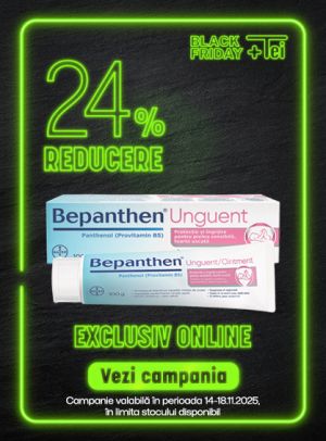 Bepanthen 24% Reducere Black Friday - Exclusiv Online