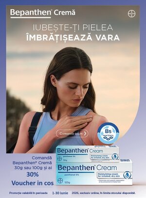 Bepanthen 30% Voucher in cos Iunie Exclusiv Online