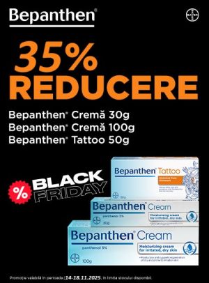Bepanthen 35% Reducere Black Friday 2025