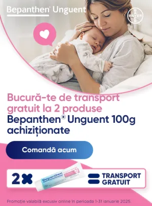 Bepanthen Transport Gratuit Ianuarie