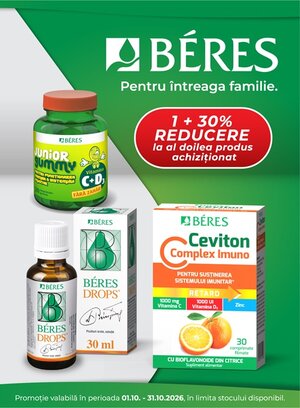 Beres 1+30% Reducere La Al Doilea Octombrie