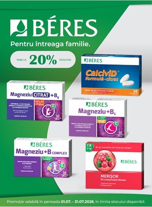 Beres Pana La 20% Reducere Iulie