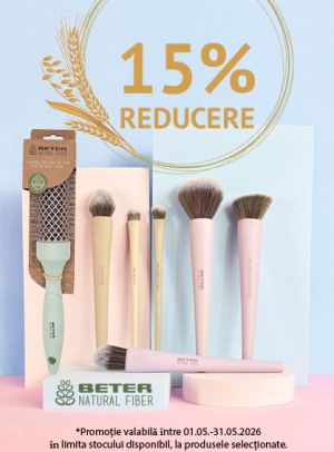 Beter 15% Reducere Mai-Iunie