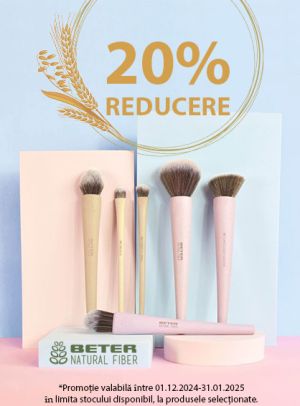 Beter 20% Reducere Decembrie-Ianuarie