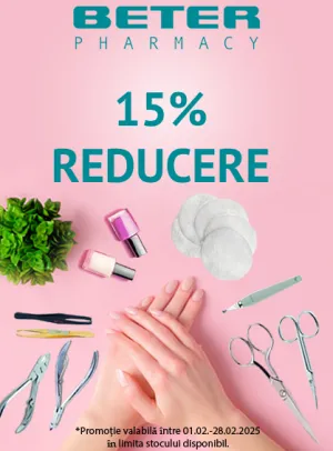 Beter Pharma 15% Reducere Februarie 