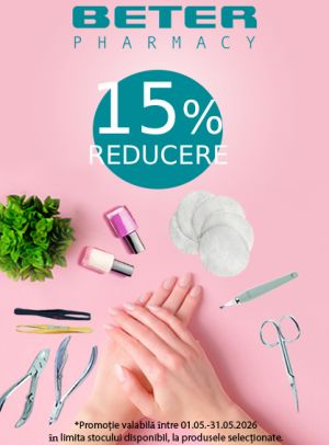Beter Pharma 15% Reducere Mai