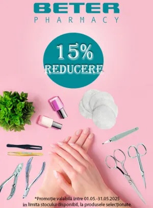 Beter Pharma 15% Reducere Mai